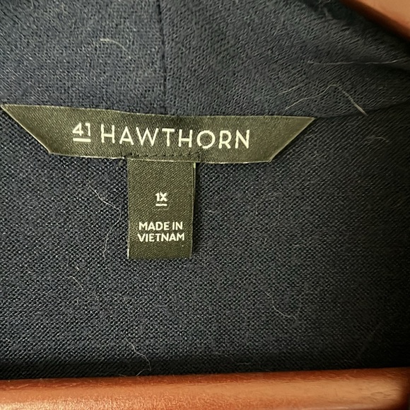 41 Hawthorn Navy Sleeveless Knit Top - Picture 6 of 7